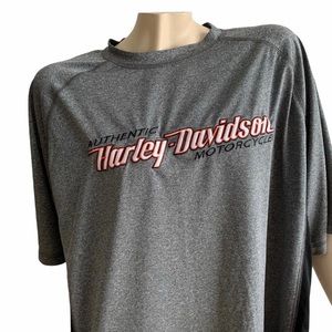 Grey Harley Davidson graphic tee